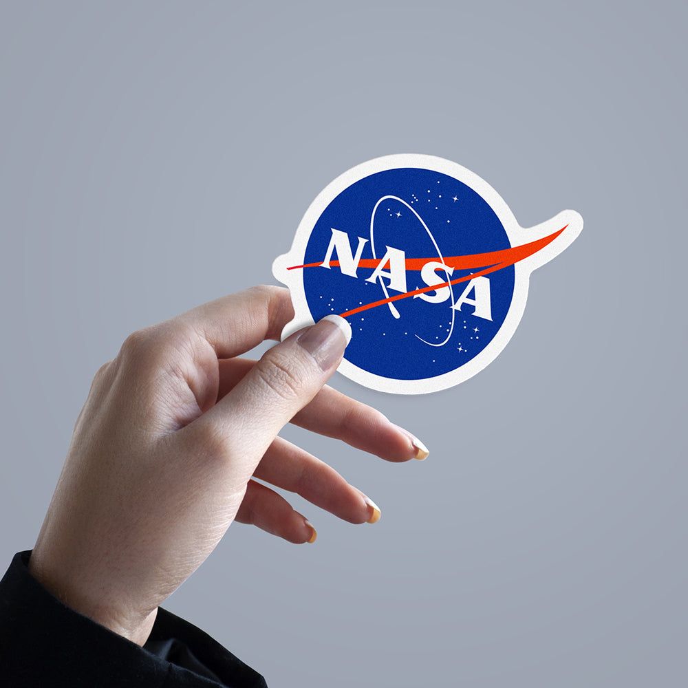 Sticker, Vinyl Decal, NASA Space Logo, 5 Stickers