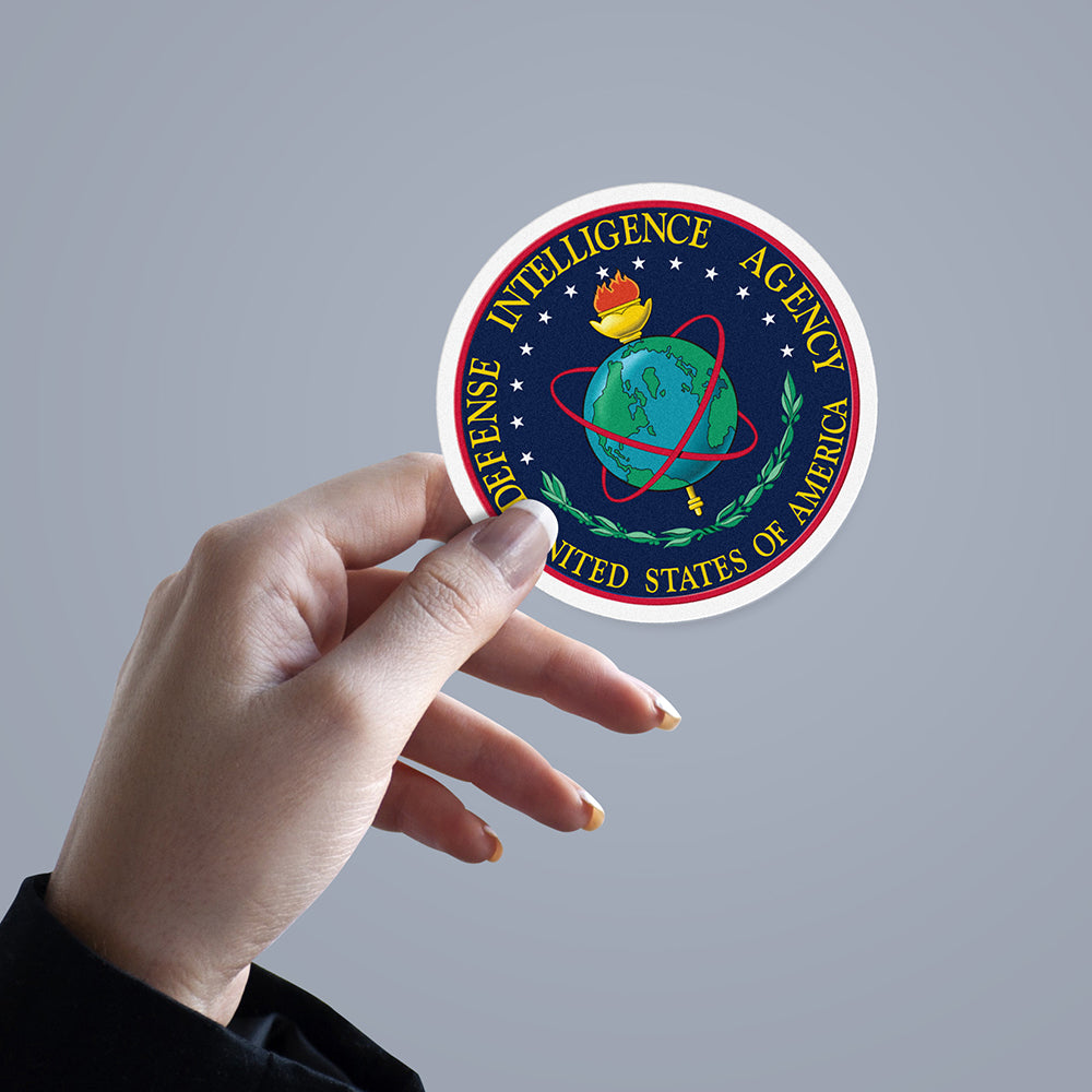 Sticker, Vinyl Decal, U.S. Defense Intelligence Agency, 5 Stickers