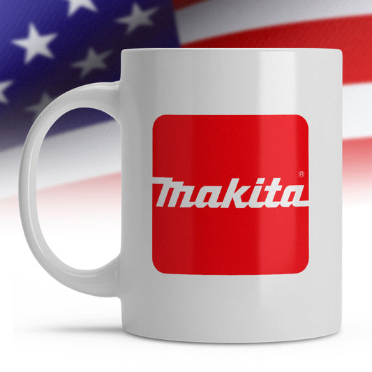 Coffee Mug, makita, Power Tools, USA, 11oz Ceramic Mug, Gift Idea