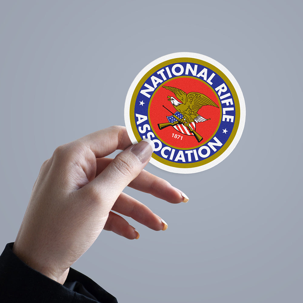 Sticker, Vinyl Decal, NRA National Rifle Association, 5 Stickers